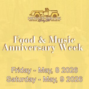 Food & Music Only | May 8-9, 2026