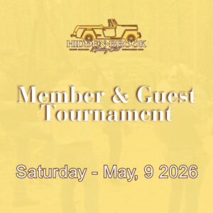 Member & Guest Tournament