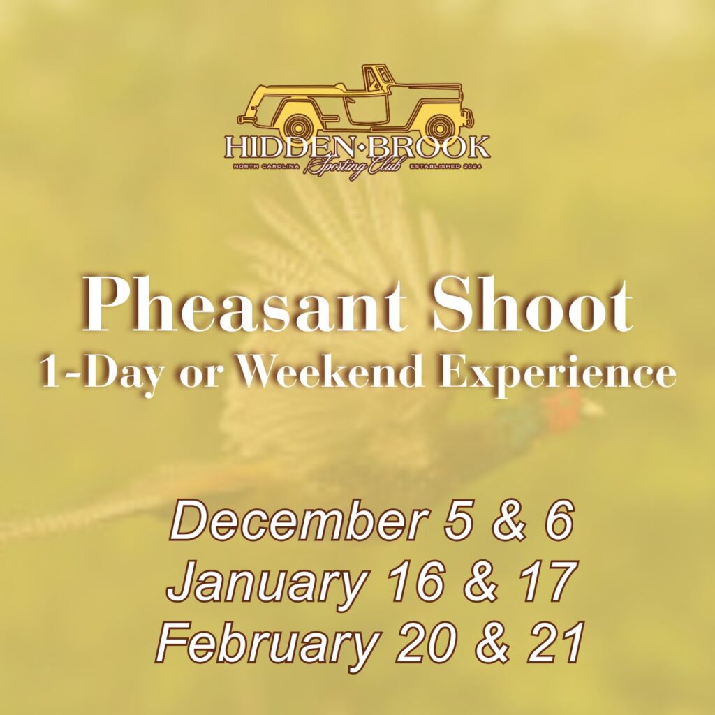 Pheasant Shoot